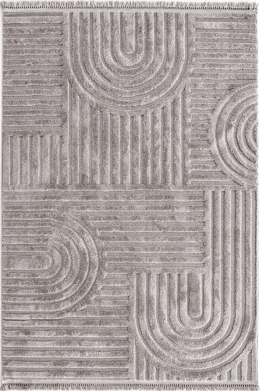 Carpetde Rool Serisi Yeni Nesil Halı Bohem Vizon