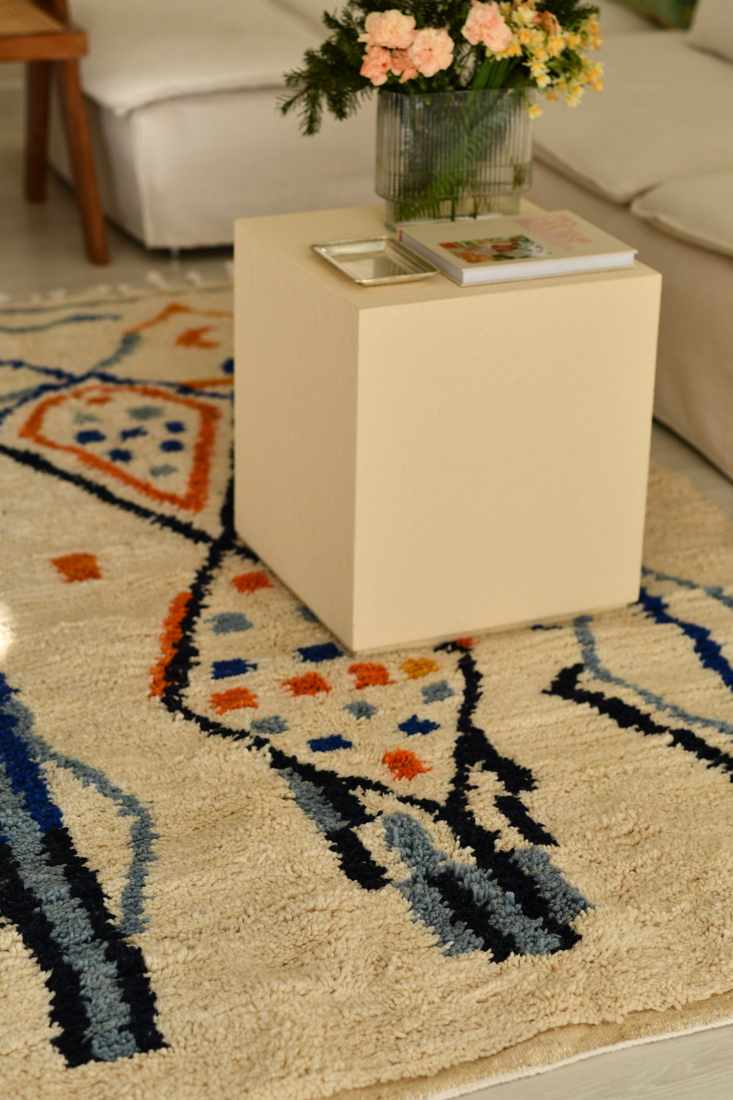 Carpetde Yüksek Doku Tomsrot Doğal Yün Halı