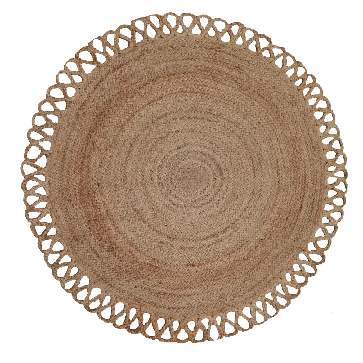 Carpetde Doğal Daire Jüt - Dajü