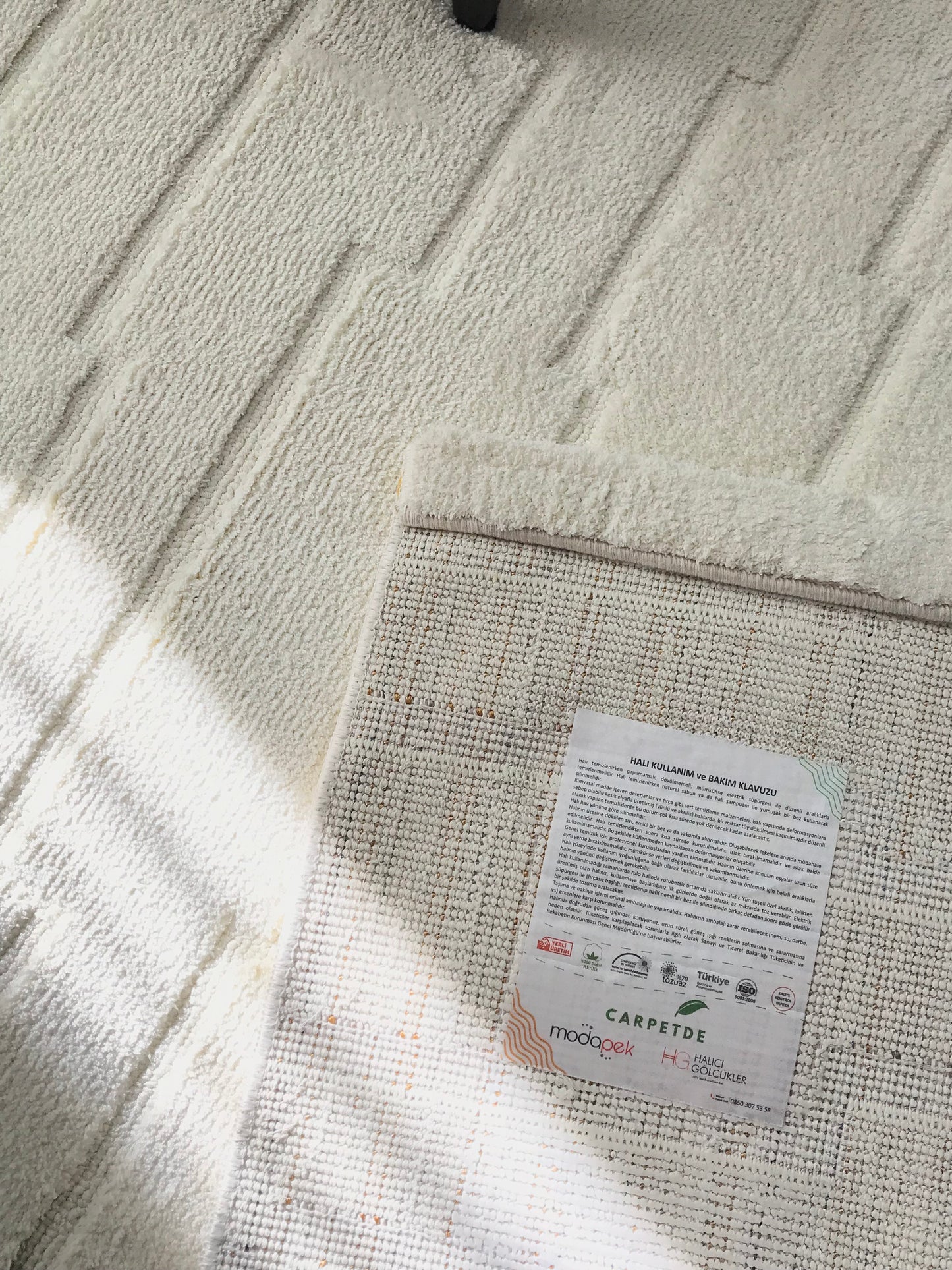 Carpetde Halı Yeni Nesil Senge Beyaz