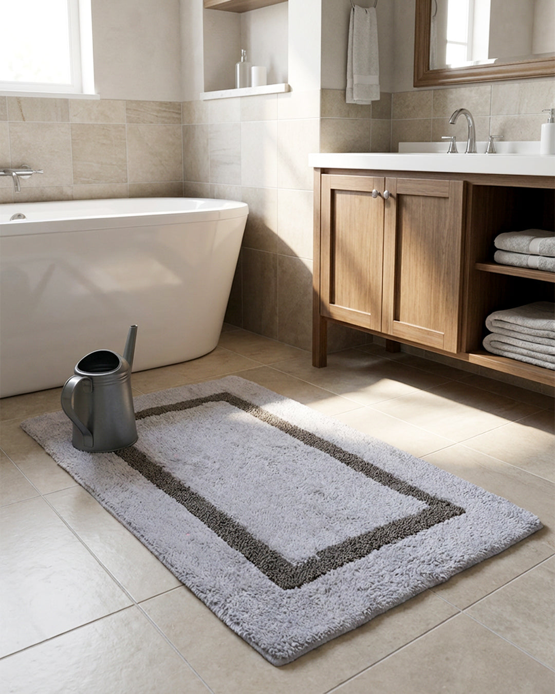 Su Emici Dekoratif Banyo Paspası No:17