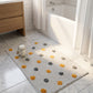 Su Emici Dekoratif Banyo Paspası Puantiye 60x90 No:10