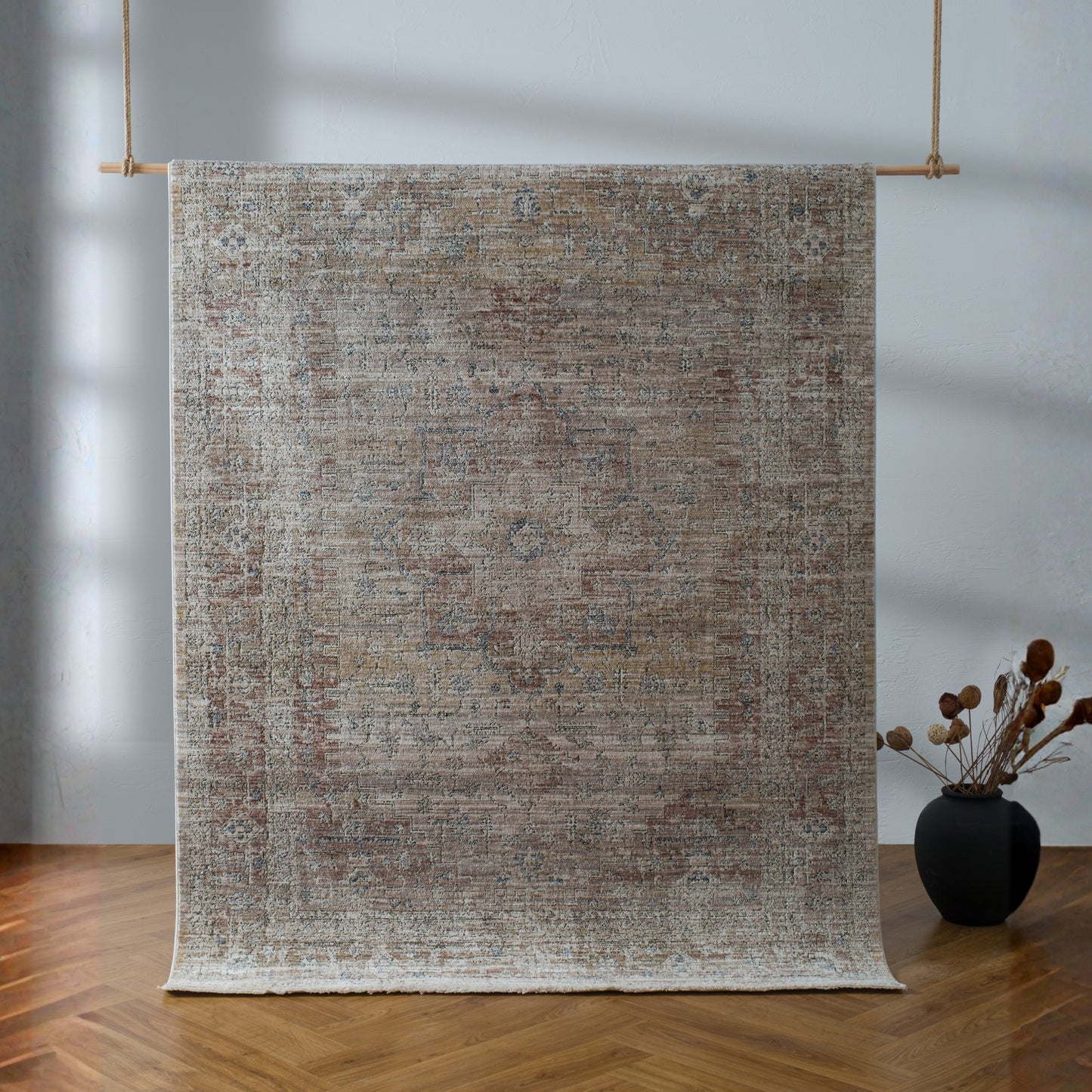 Revolte Multi Renkli Vintage Halı